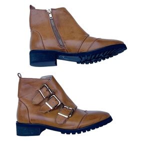 ELECTRIC KARMA‎ Teeko Turk Ankle boots SIZE 6 like new EUC